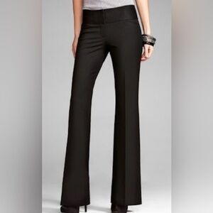 Express Editor Mid Rise Trouser Black  Size 0 Like New